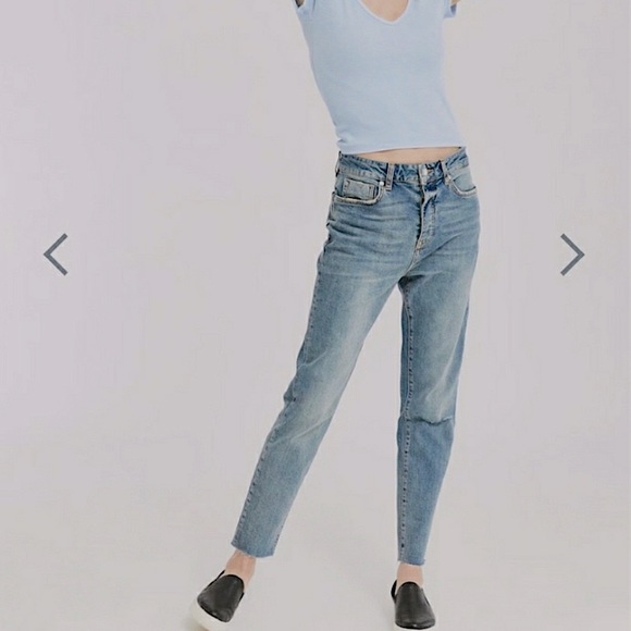 TAILOR MADE Munich High Rise Slim Blue Jeans 26 - Picture 1 of 12